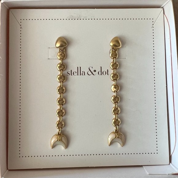 Stella & Dot Trevally Earrings - Picture 1 of 1